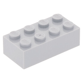 Lego,3001,Hell Grau Stein 2x4,Grundbaustein