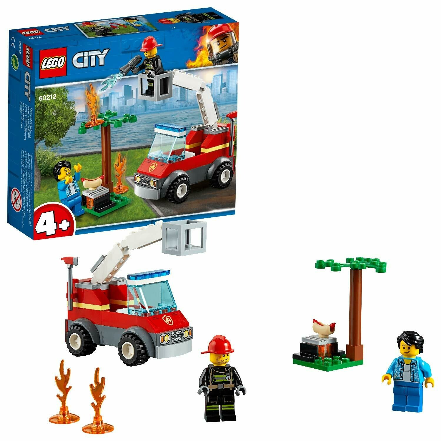 LEGO, 60212, City, Feuerwehr beim Grillfest