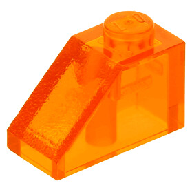 neu 3040 LEGO Dachstein 45° 2 x 1 10 x transparent-orange 