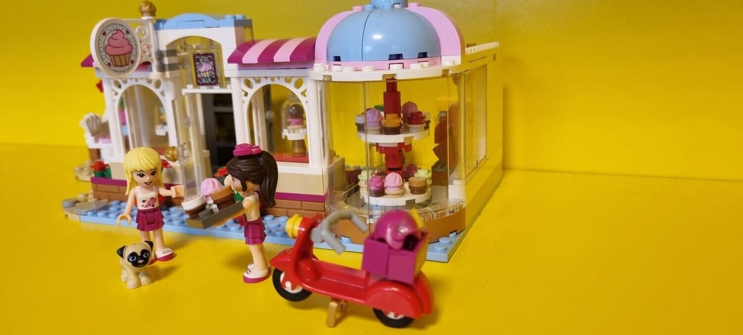 Lego 41119 Friends Heartlake Cupcake - Café, mit Bauanleitung