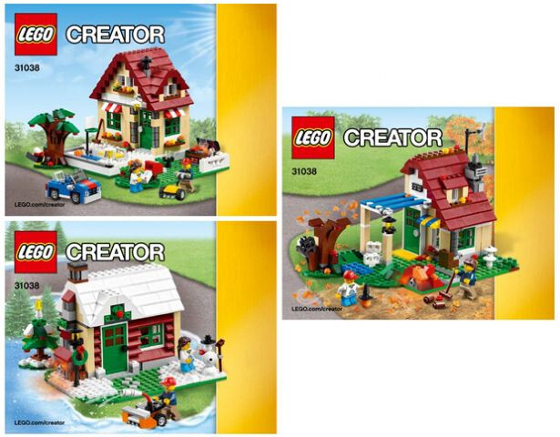 Lego,31038-1,Bauanleitung CHANGING SEASONS