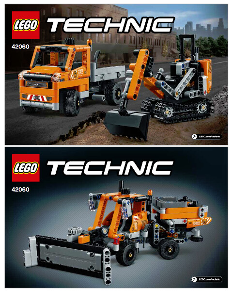 Lego,42060-1,Bauanleitung ROADWORK CREW