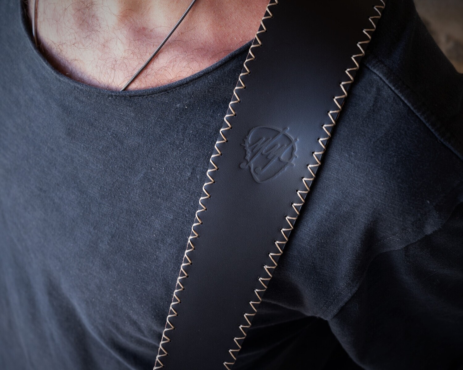 Black Leather Strap