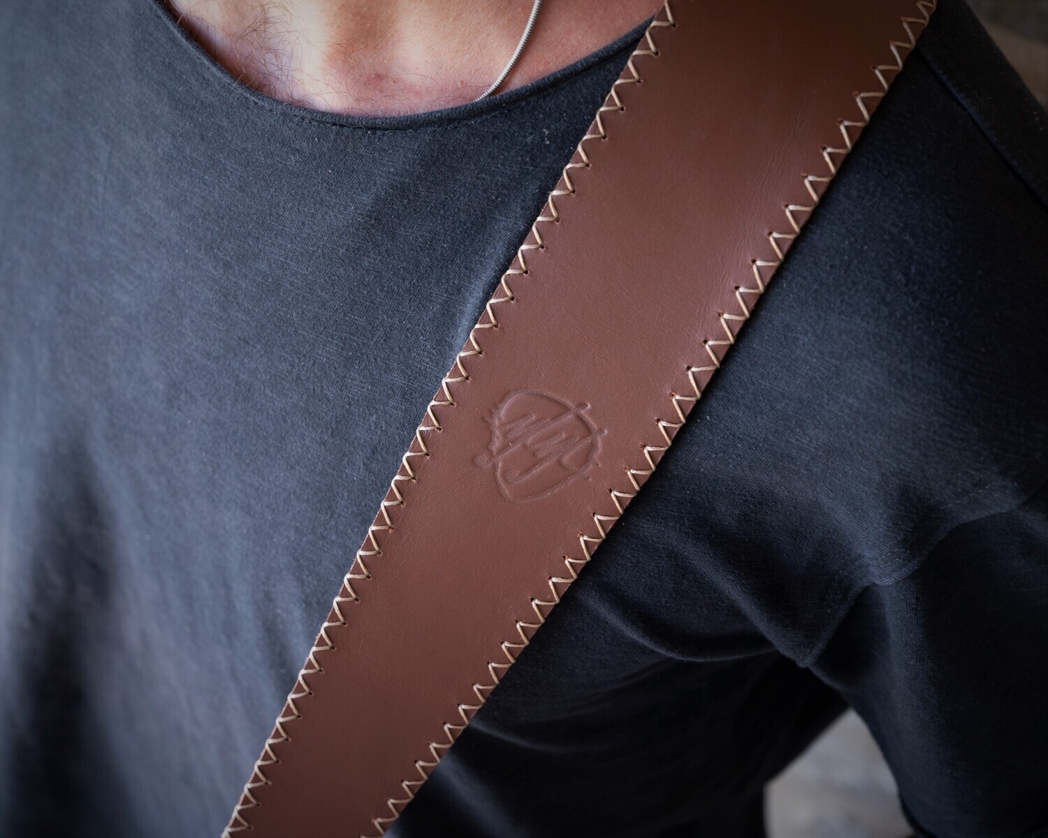 Brown Leather Strap