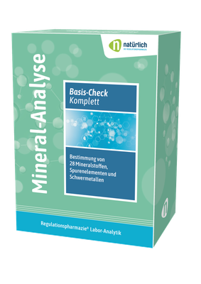 Mineral-Analyse Mineral-Analyse "Basis-Check komplett"