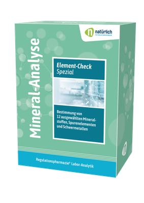 Mineral-Analyse Mineral-Analyse "Element-Check spezial"