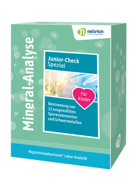 Mineral-Analyse Mineral-Analyse "Junior-Check spezial"