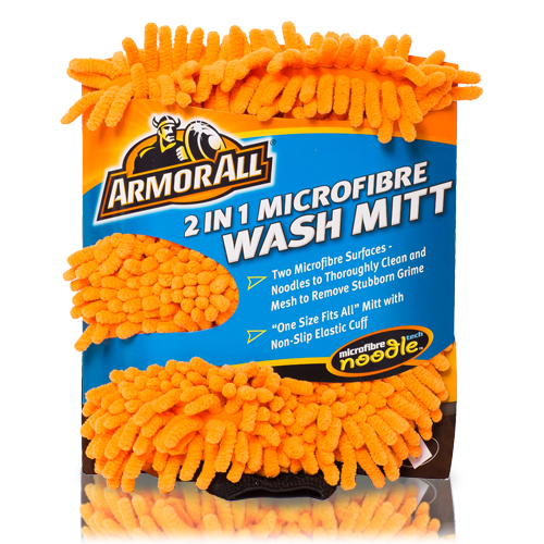Armor all 2-1 wash handschoen