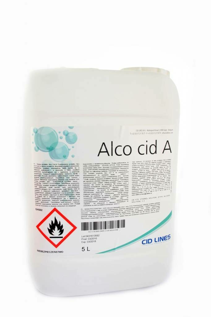 Alco CID 5L. desinfectie van oppervlakte