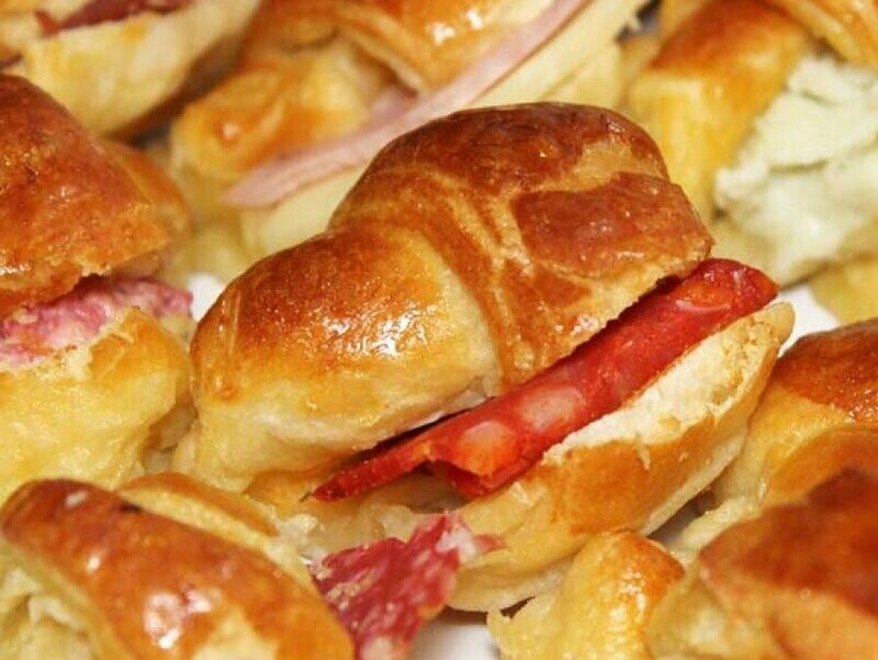 Croisanitos Saulitos rellenos