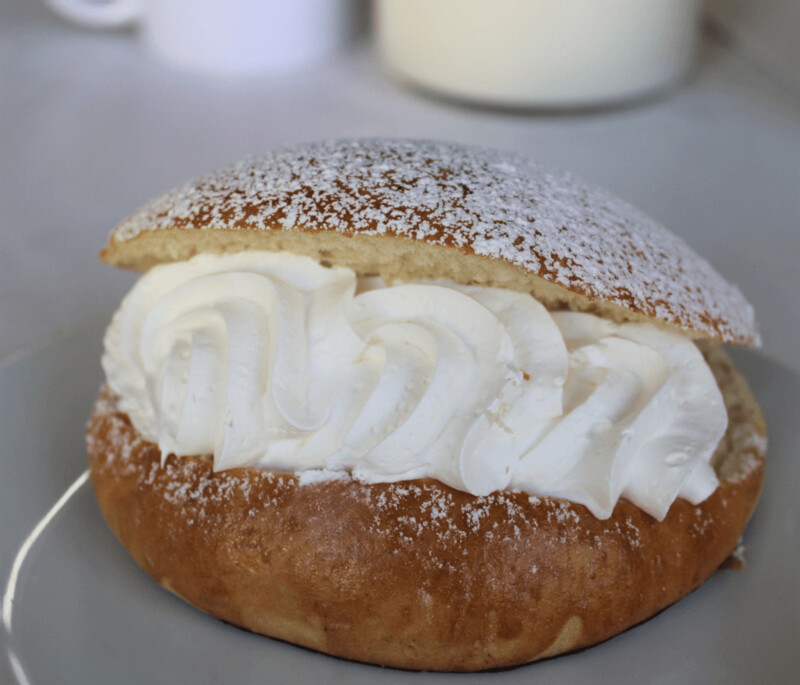 Bambas de nata o crema
