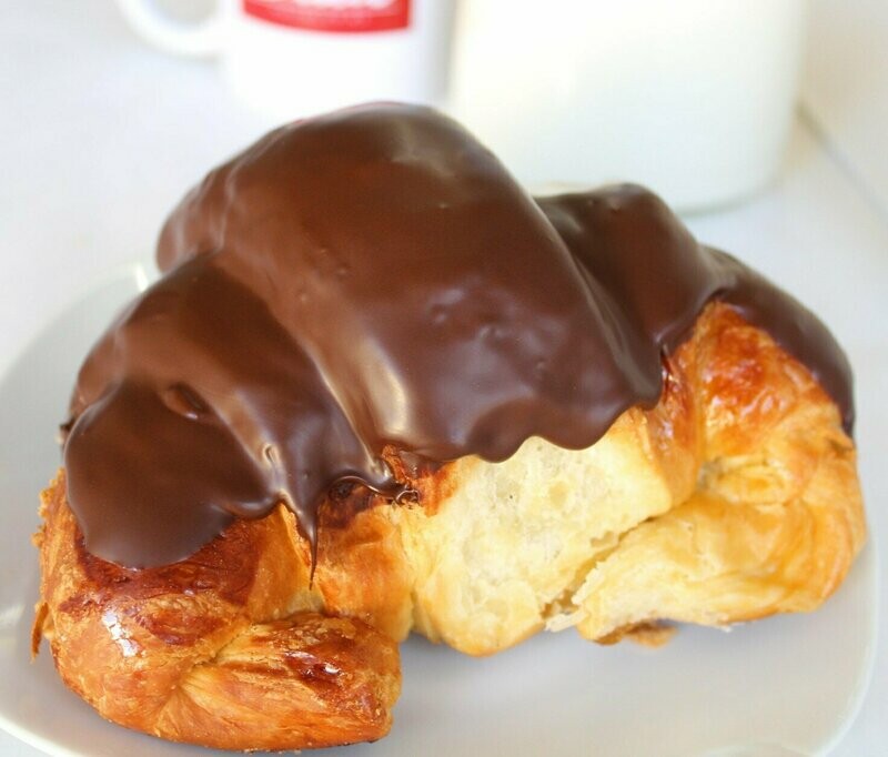 Croisant relleno de chocolate