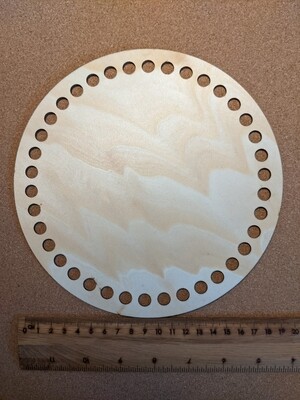 Base de madera redonda 20 cm - durable