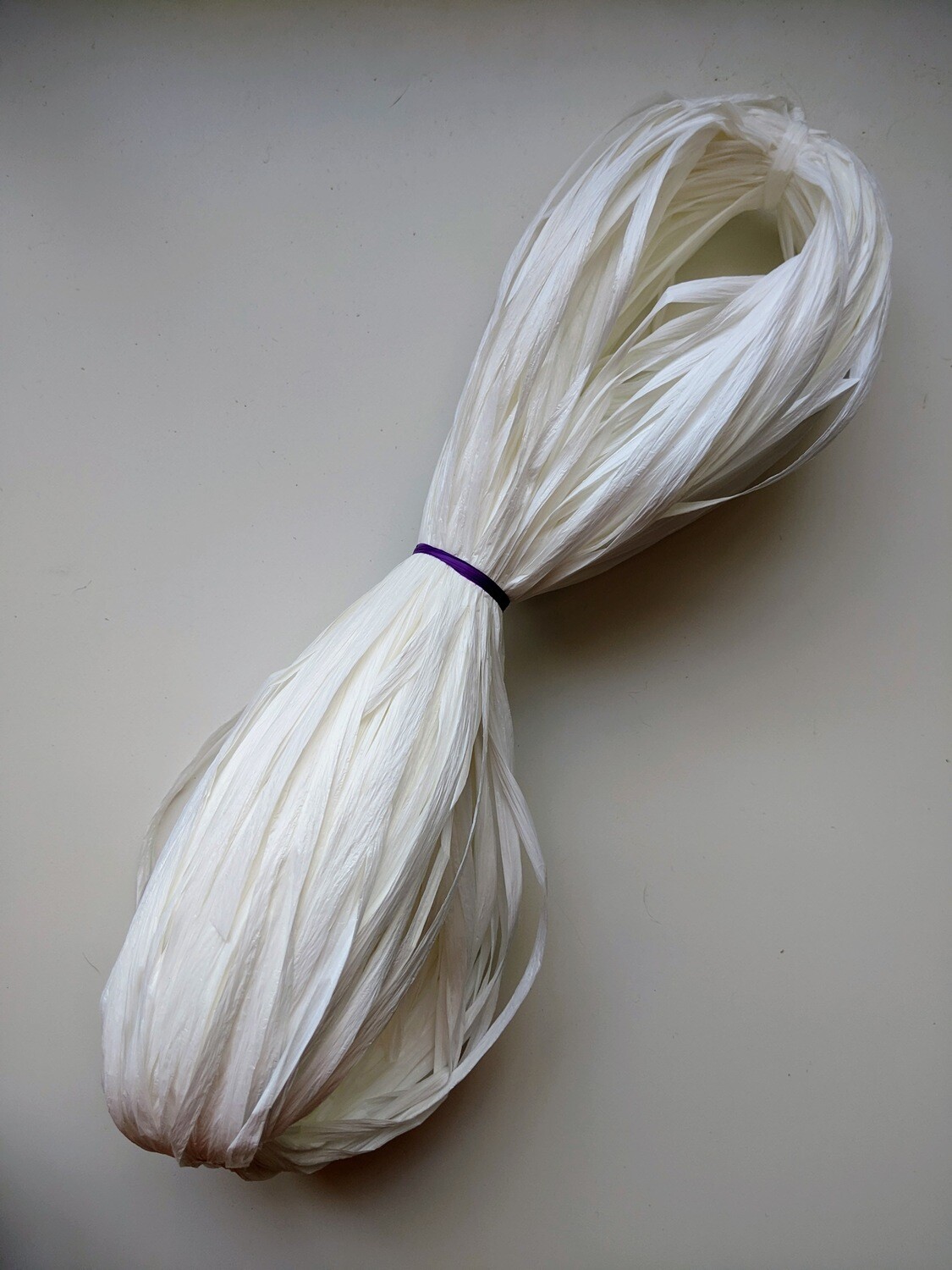 Raffia viscosa blanco 50gr / 120m