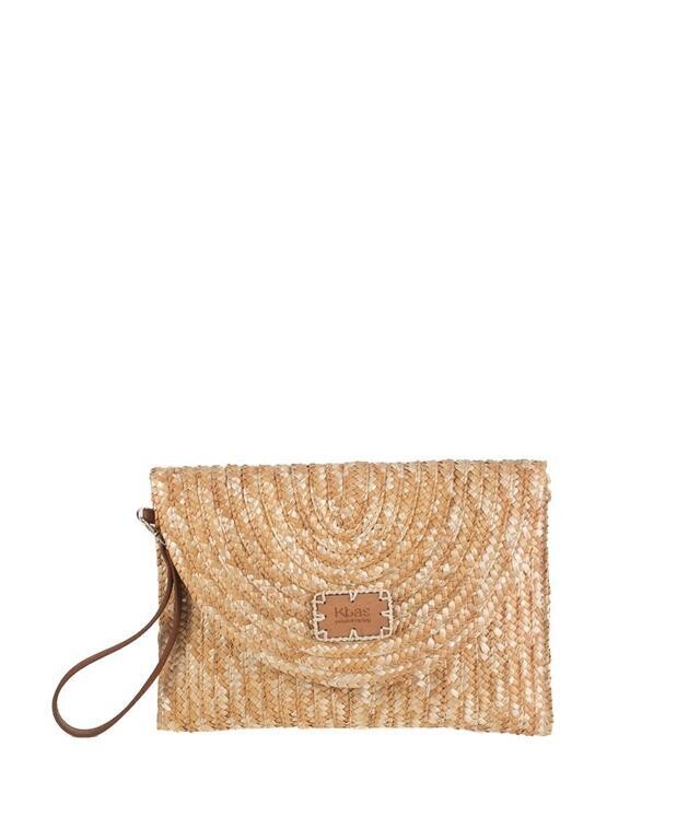 CARTERA BANDOLERA PAJA NATURAL, COLOR NATURAL