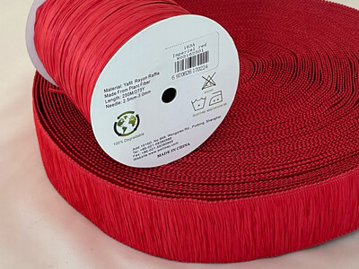 Rafia Ispie Franja  imperial red 1 m