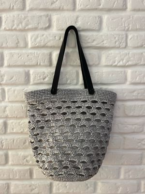 Bolso Brillo de plata