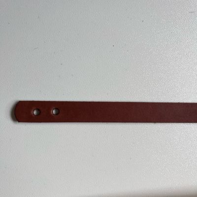Asas de cuero marrón 55cm x 2cm x 2mm (1pcs)