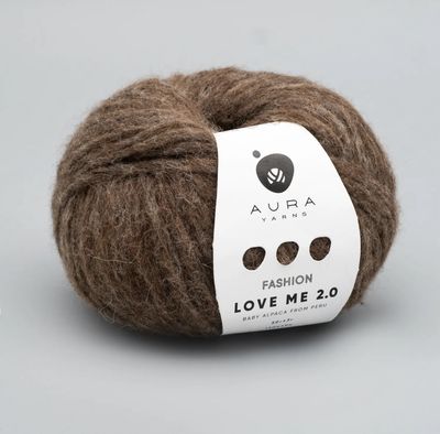 AuraYarns Love me Milk Chocolate