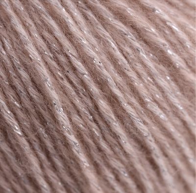 AuraYarns Shiny Day Latte