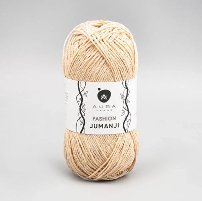 AuraYarns Jumanji Golden Straw
