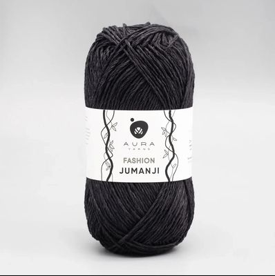 AuraYarns Jumanji Black