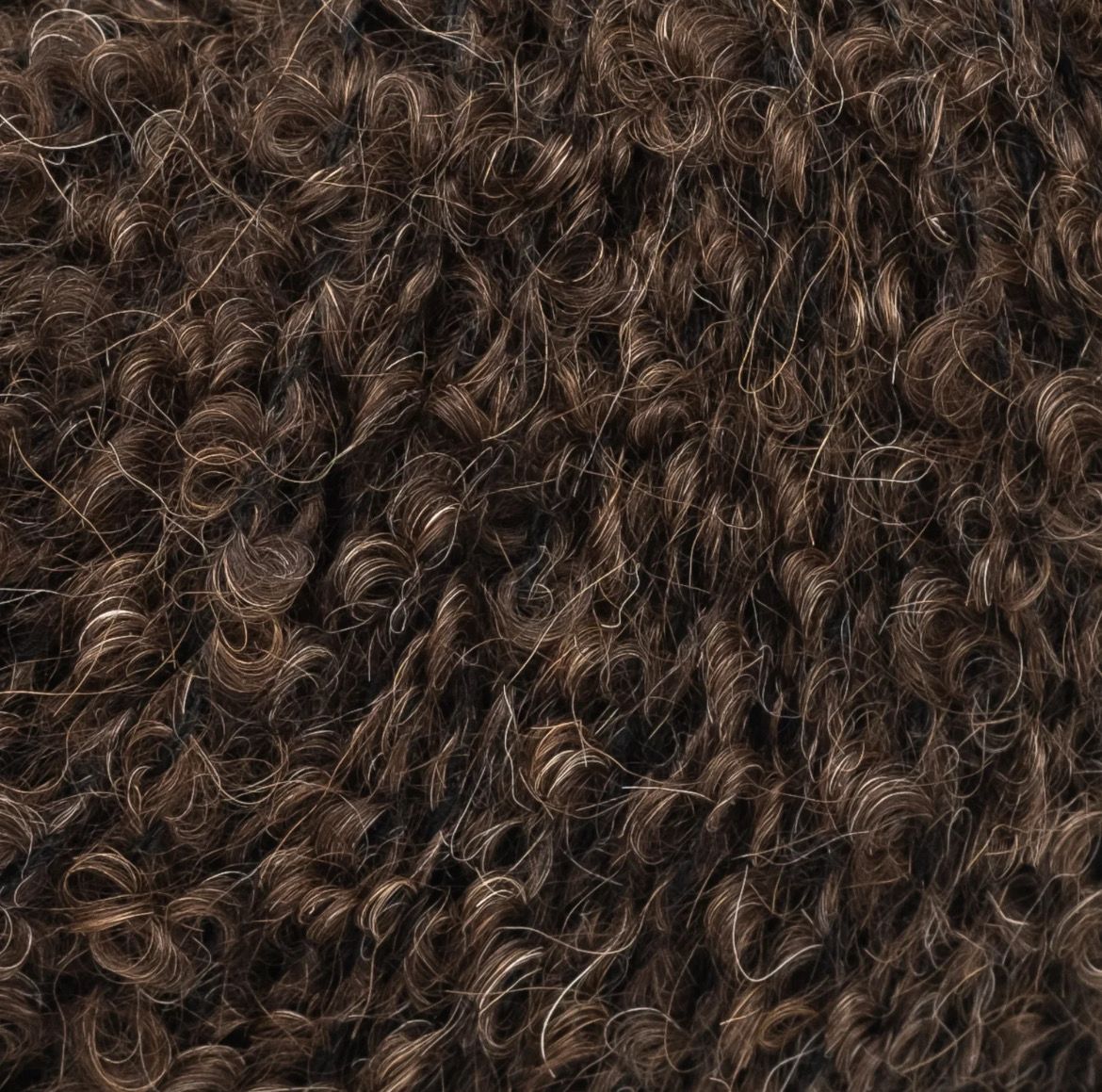 AuraYarns Suri-Furry Dark Chocolate