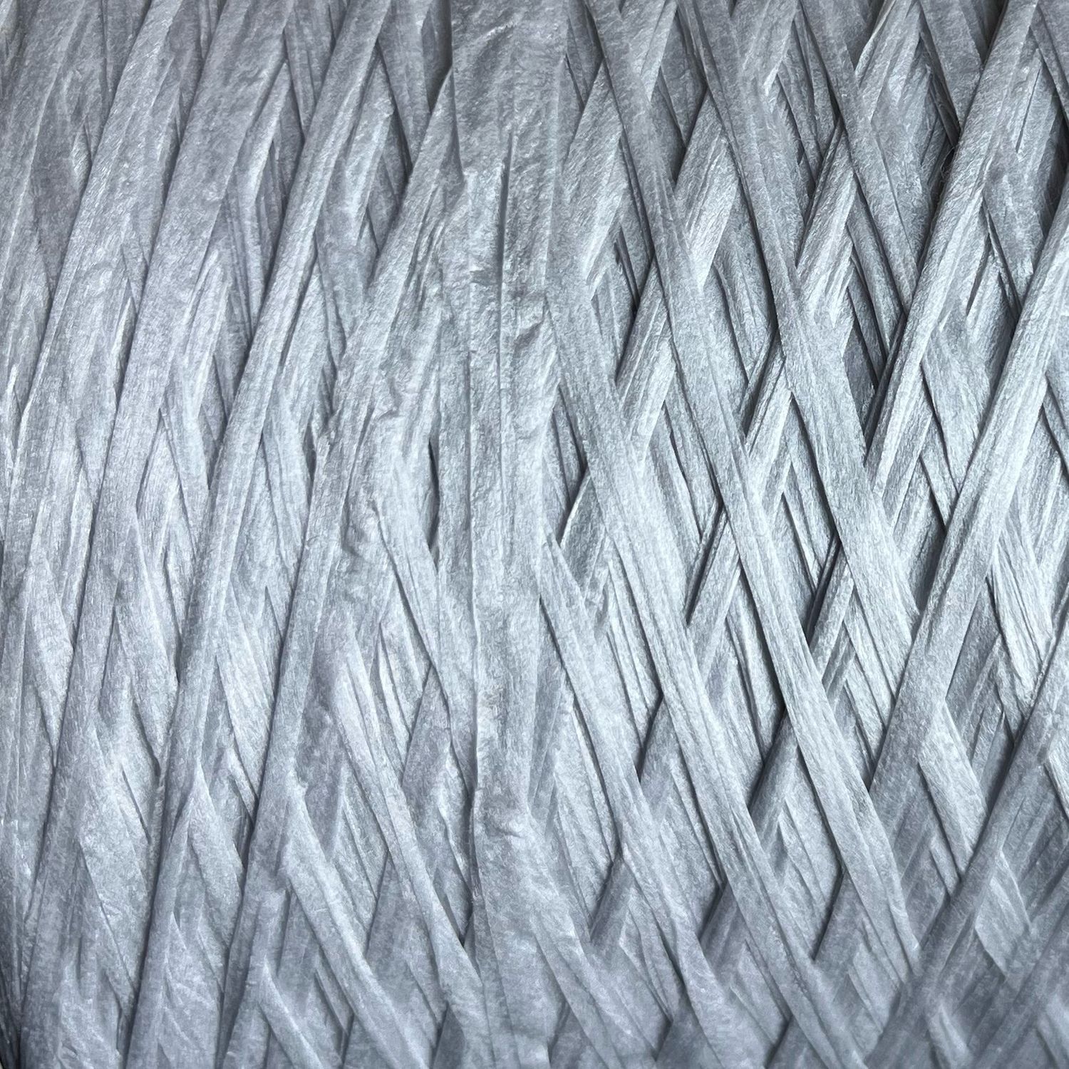 Rafia Cupro Gray 75 gr/130m grosor 2 cm