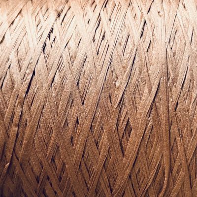 Rafia Cupro Wood 75 gr/350m grosor 0,5cm