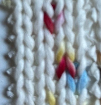 Rafia Cupro multicolor 75 gr/130m grosor 2 cm