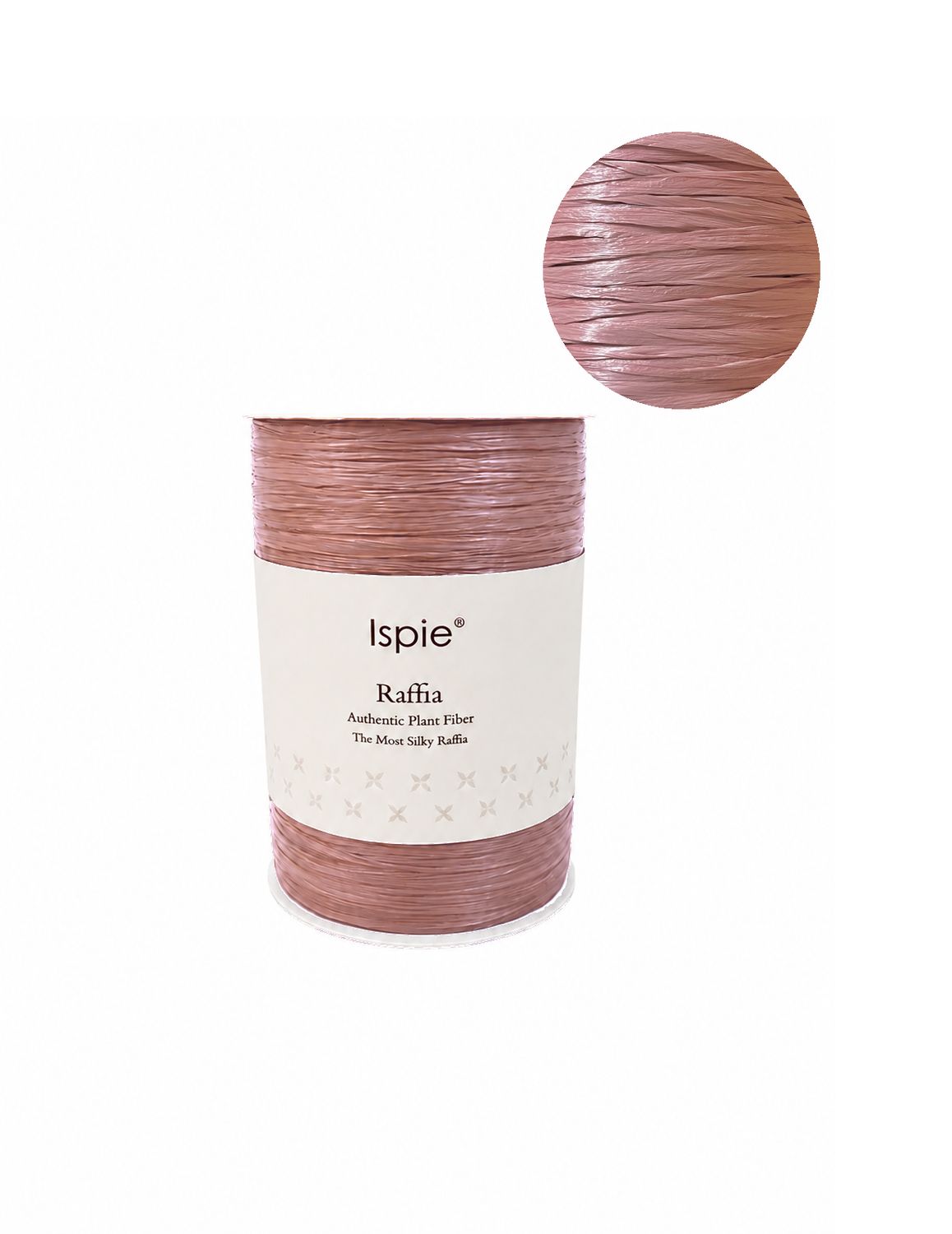 Rafia Viscosa Dusty Rose