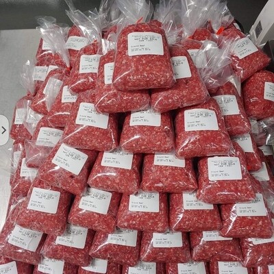 20 LB Ground Beef Share-AVAILABLE FOR PICK UP THE WEEK OF May 20th, 2024