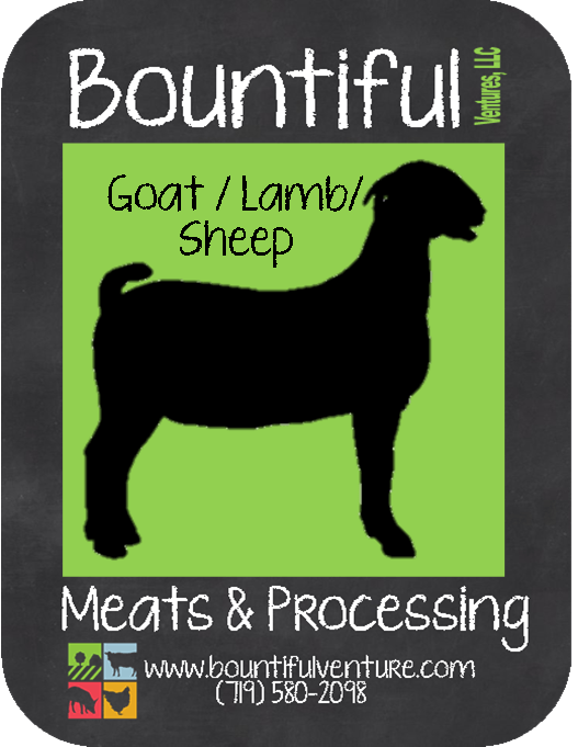 Cut Instructions- Goat or Lamb