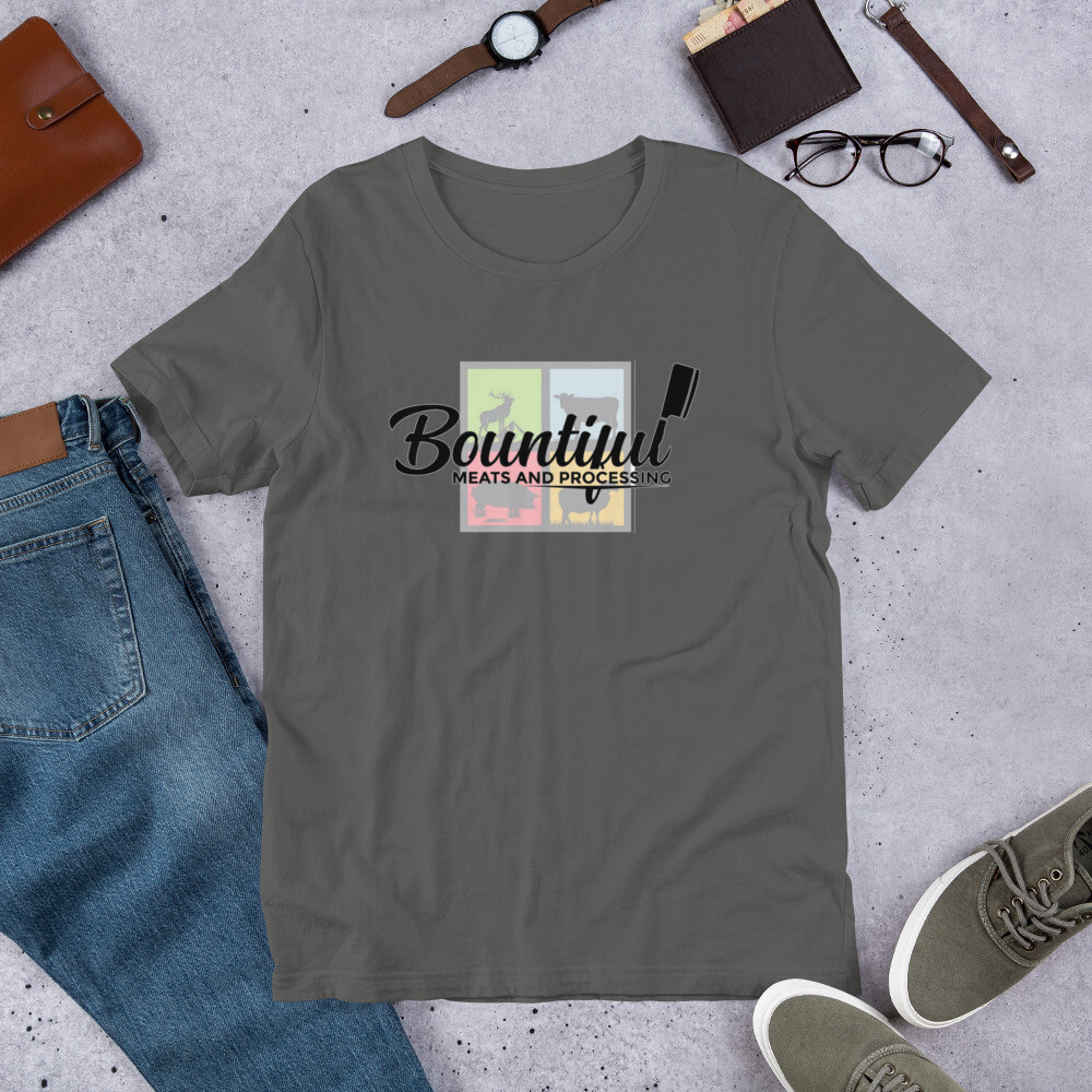 Logo Unisex t-shirt, Color: Asphalt, Size: S