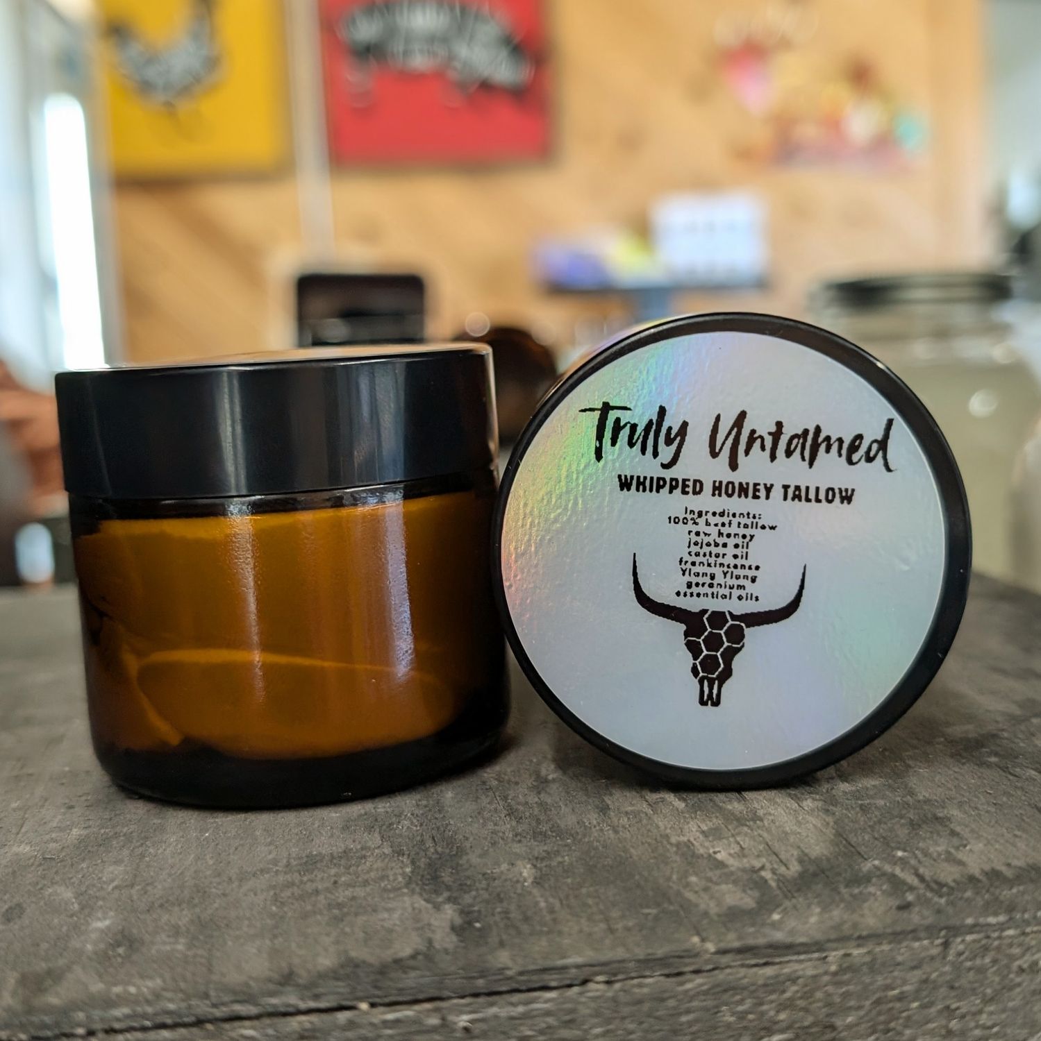 Whipped Honey Tallow- 2oz