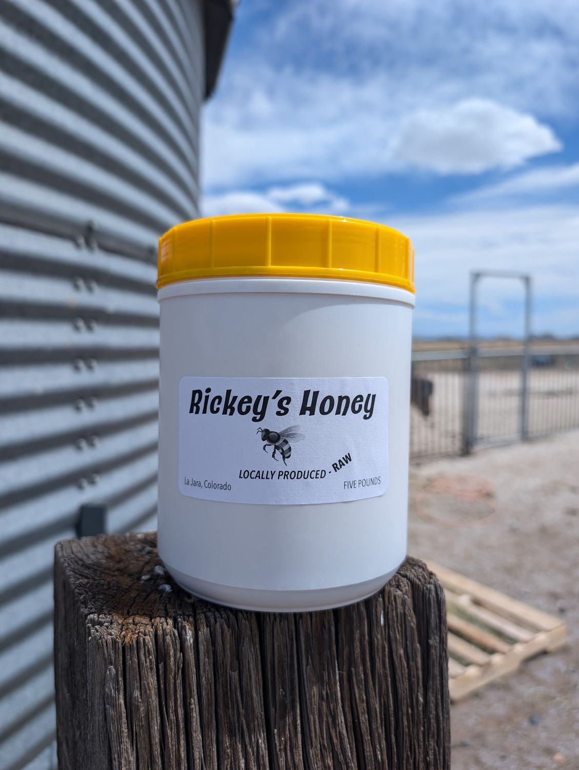 Rickeys Honey- Raw 5lb