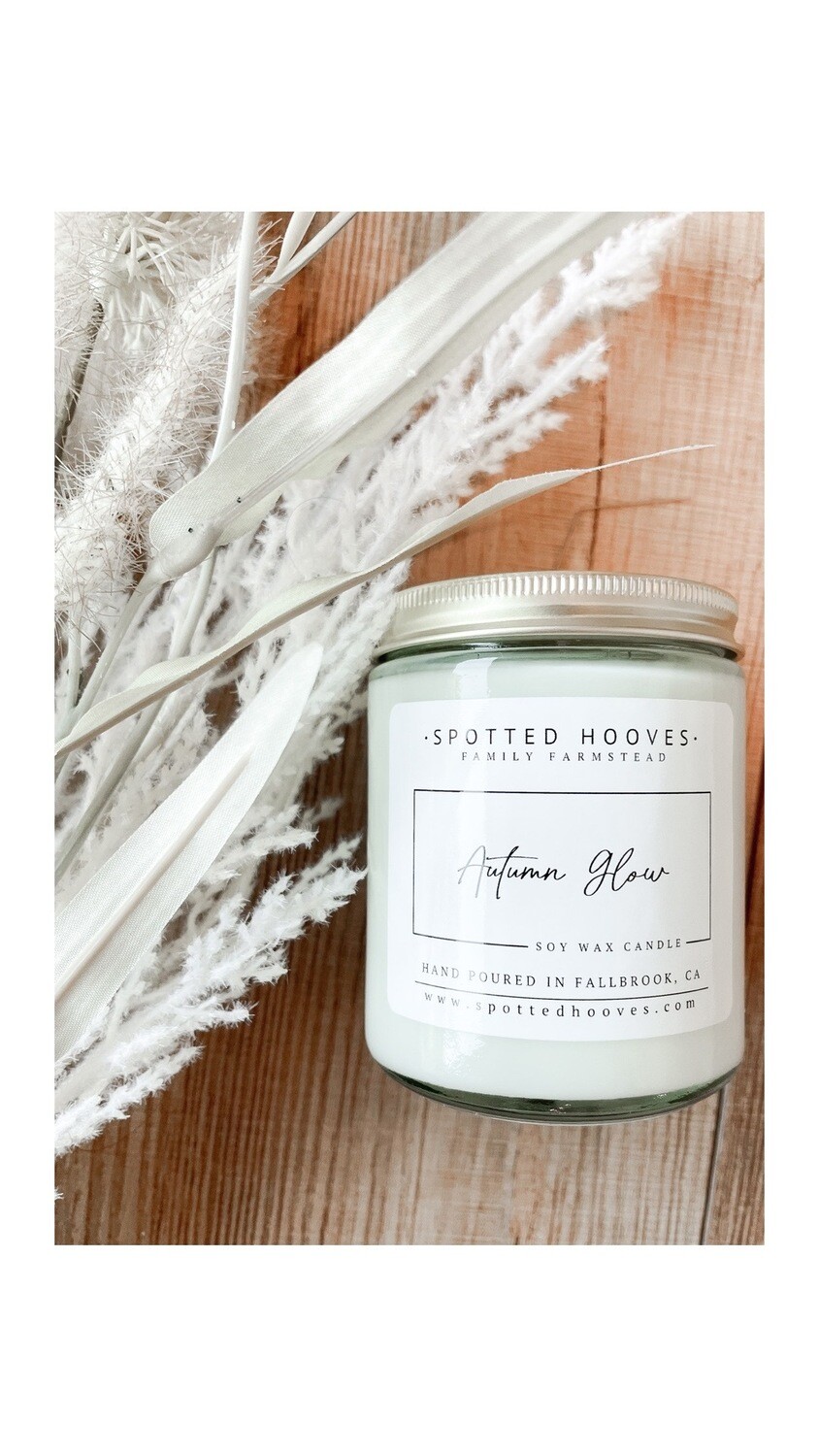 Hand-Poured Soy Candle (Fall/Winter Collection)