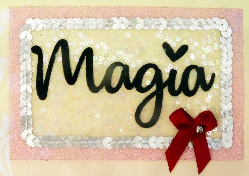 Aplique Magia en Strass