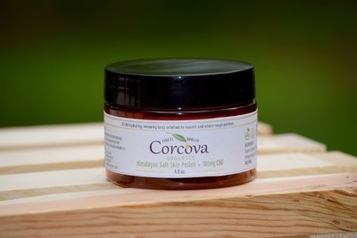 Himalayan Salt Skin Polish + 100mg CBD - 4oz