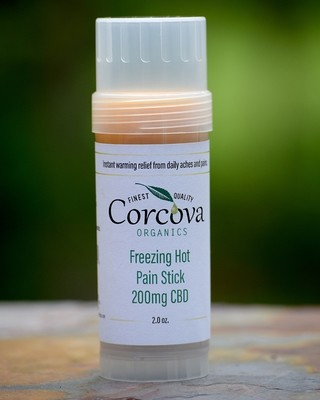 Freezing Hot Pain Stick + 200mg CBD - 2oz stick