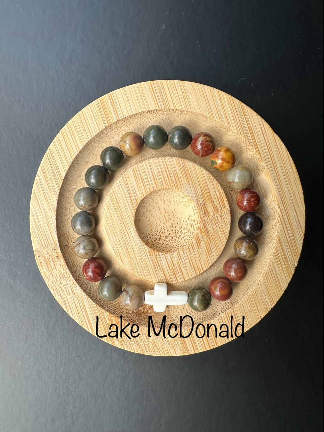 Lake McDonald Cross bracelet