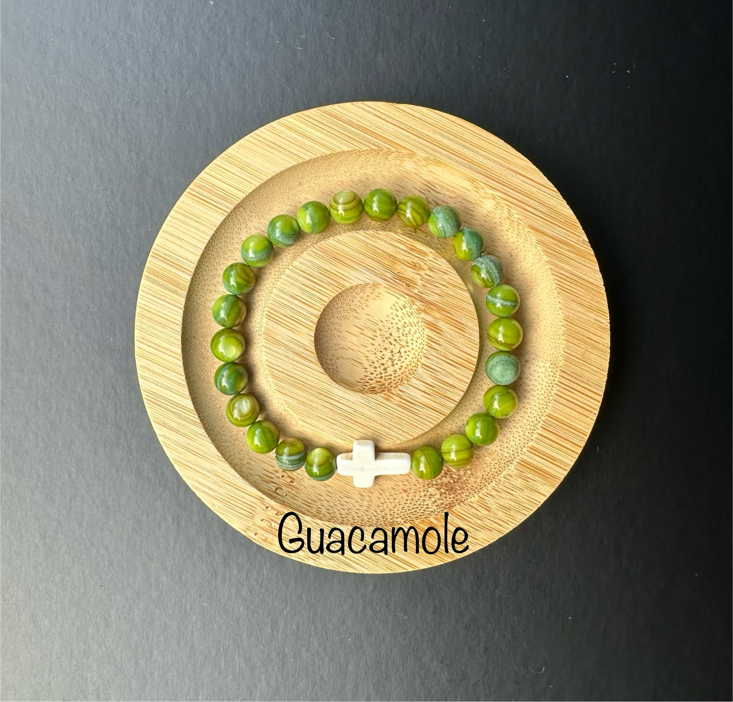 Guacamole Cross bracelet