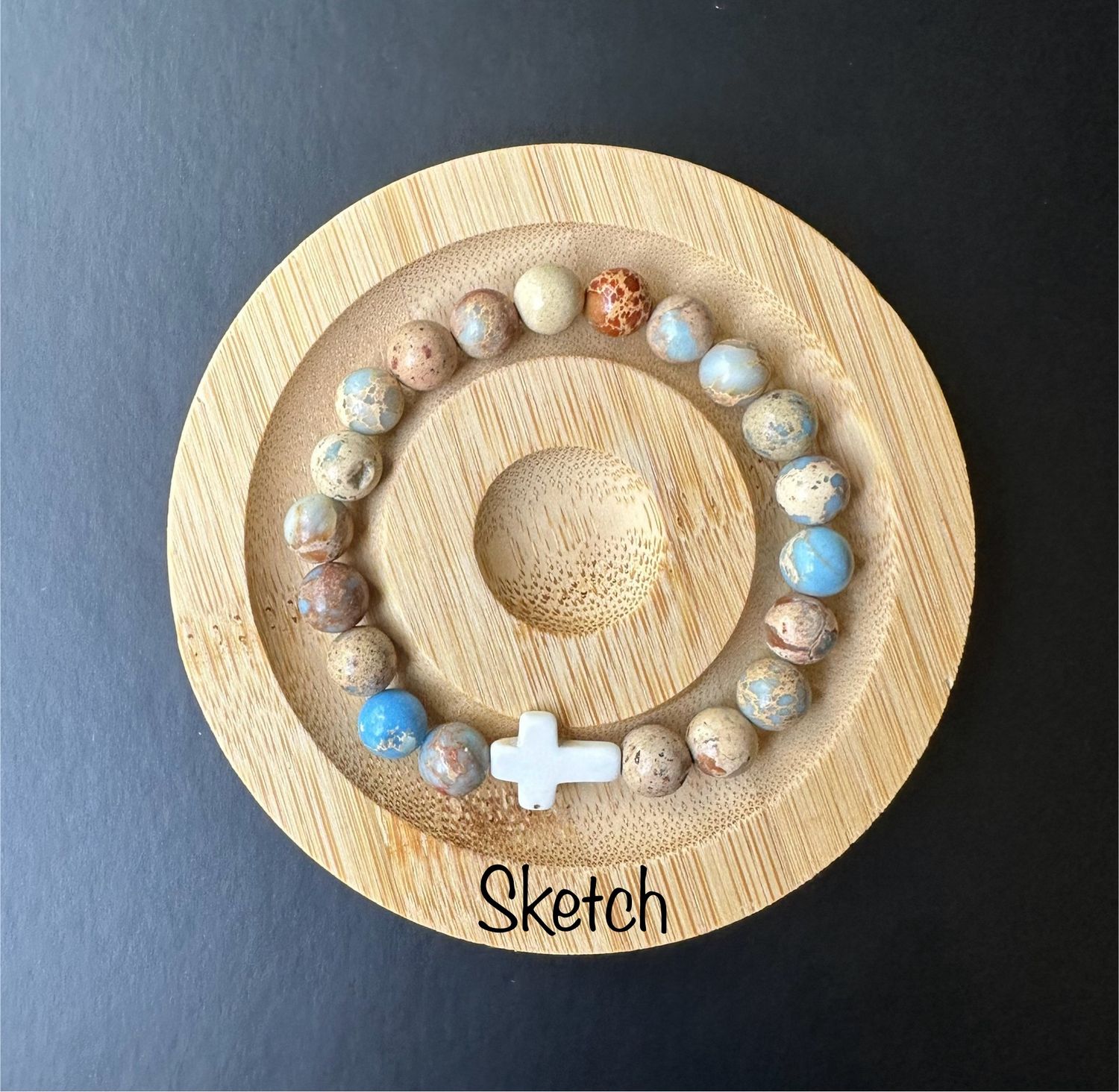 Sketch Cross bracelet