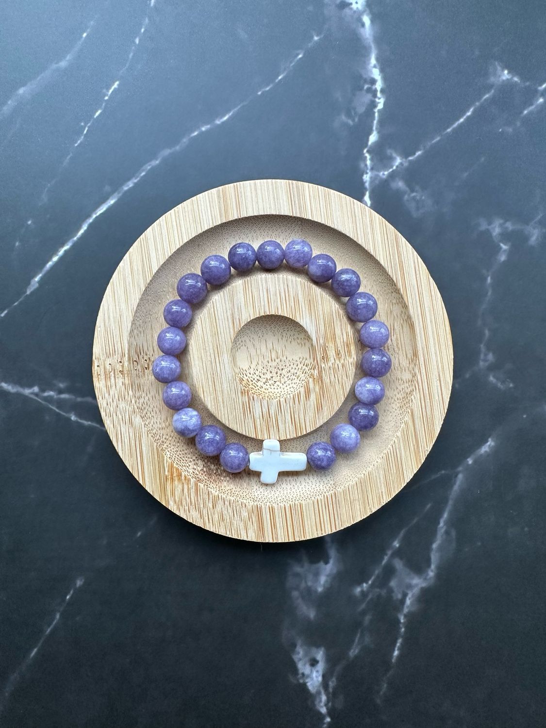 Violet Cross bracelet