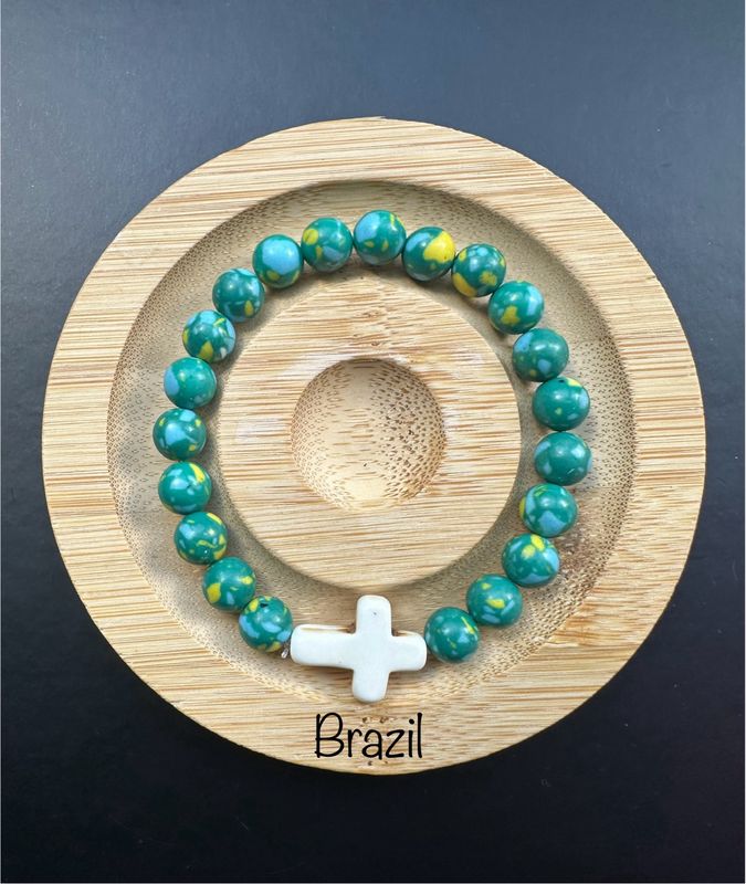 Brazil Cross bracelet