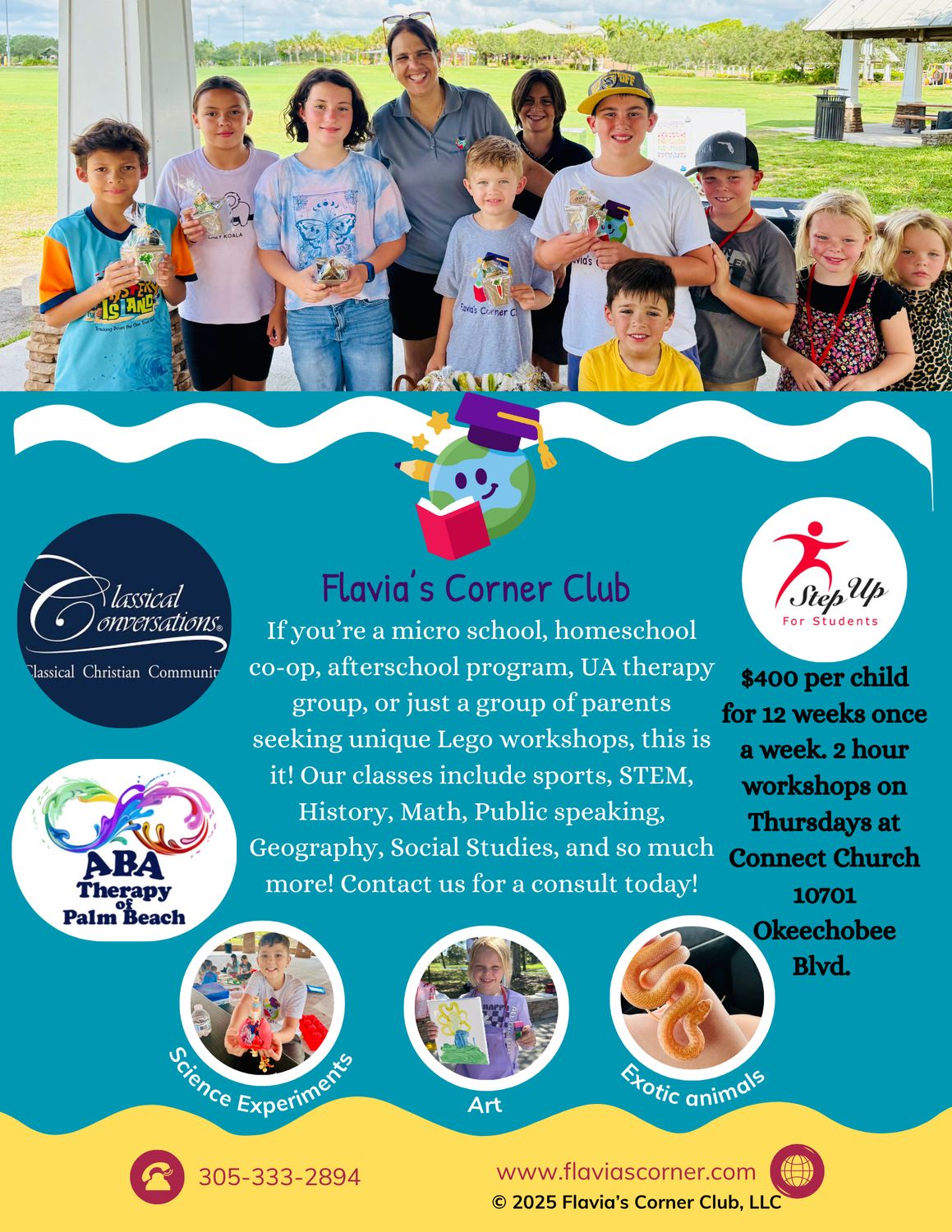 Flavia’s Corner Club @ Classical Conversations Royal Palm