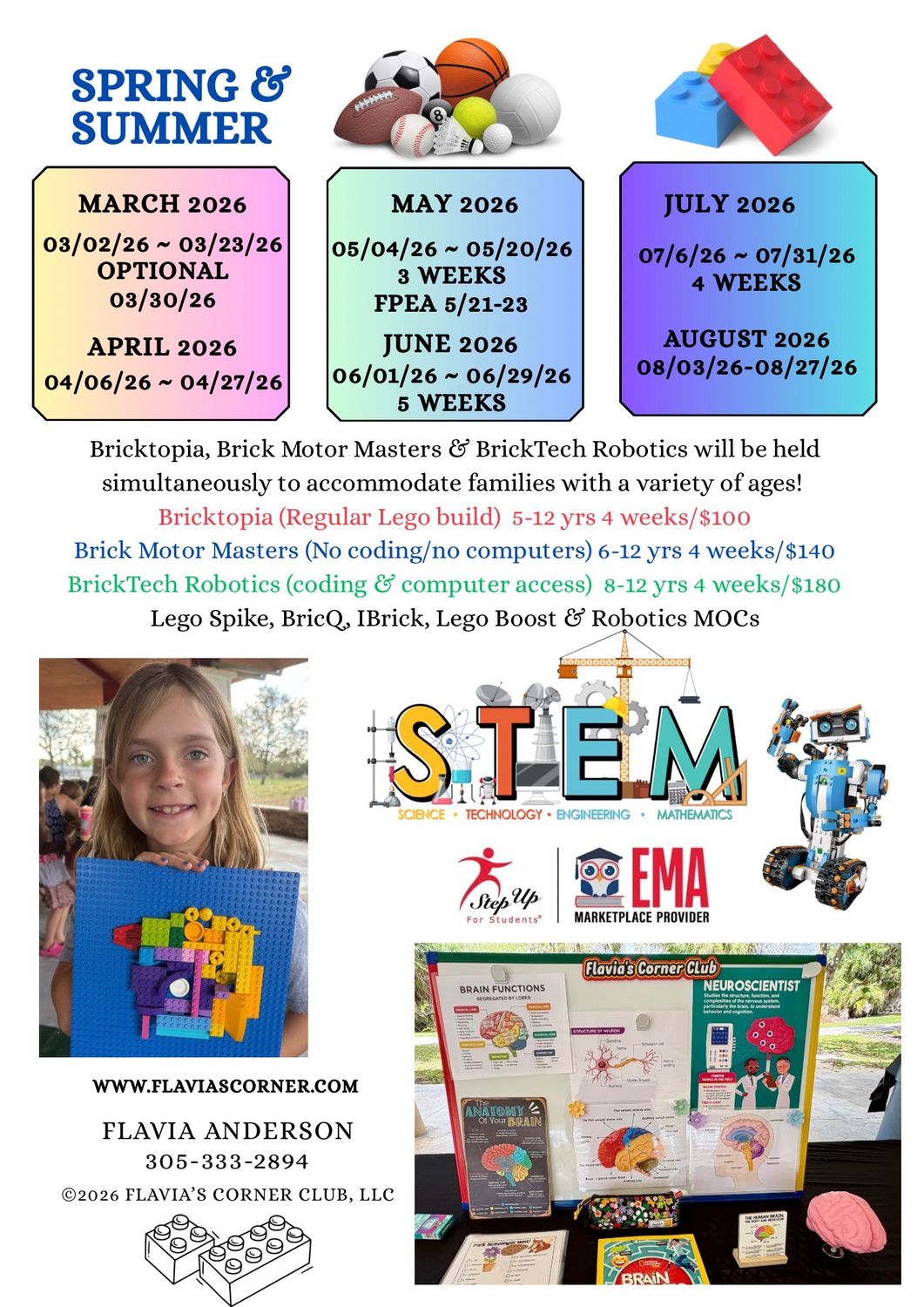 Brick motors Masters Spring ‘26 Workshops - Any Location