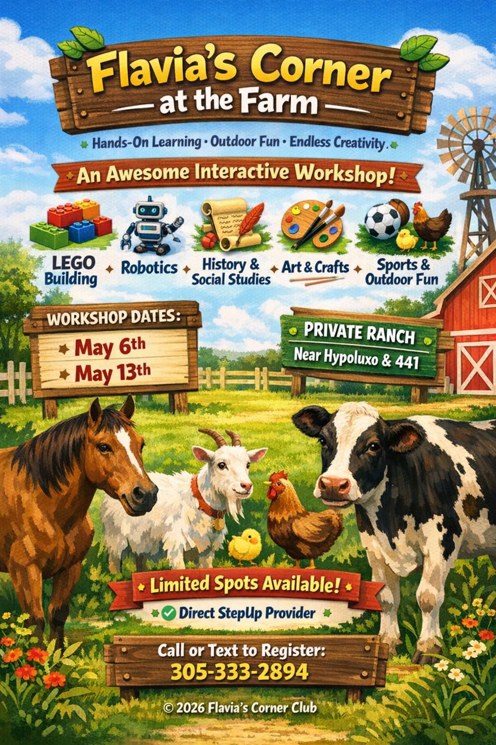 Flavia’s Corner At The Farm