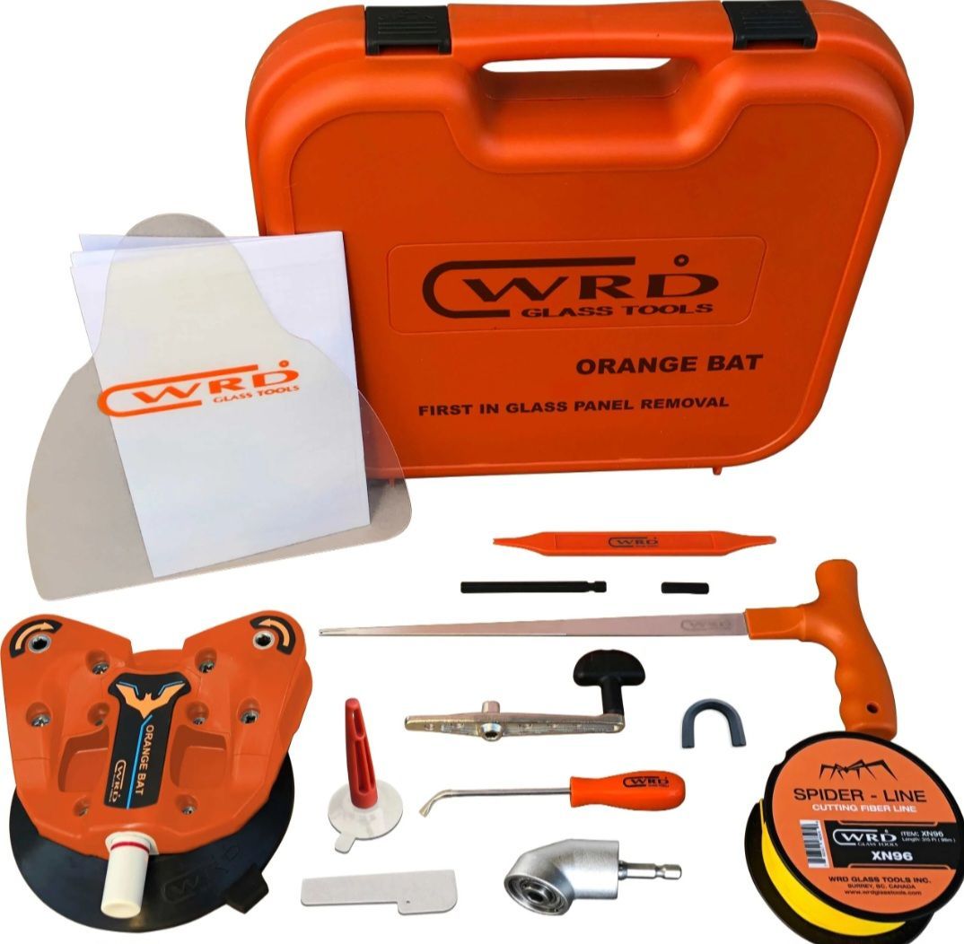 WRD Orange Bat Kit 300W OB 300W Windscreen with ANGLE DRIVER Cut Out Fiber Wire Removal System Orange