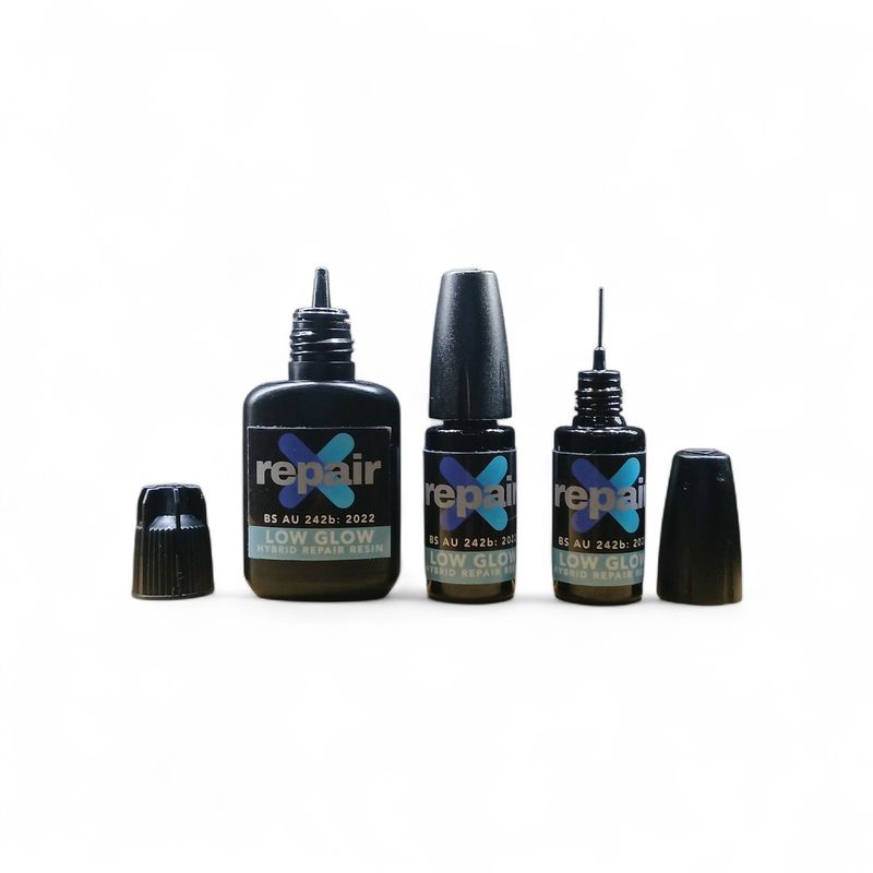 BS au 242b:2022-REAPIRX Hybrid LOW GLOW  Windscreen Repair  Resin 15ml- NEW LOOK!